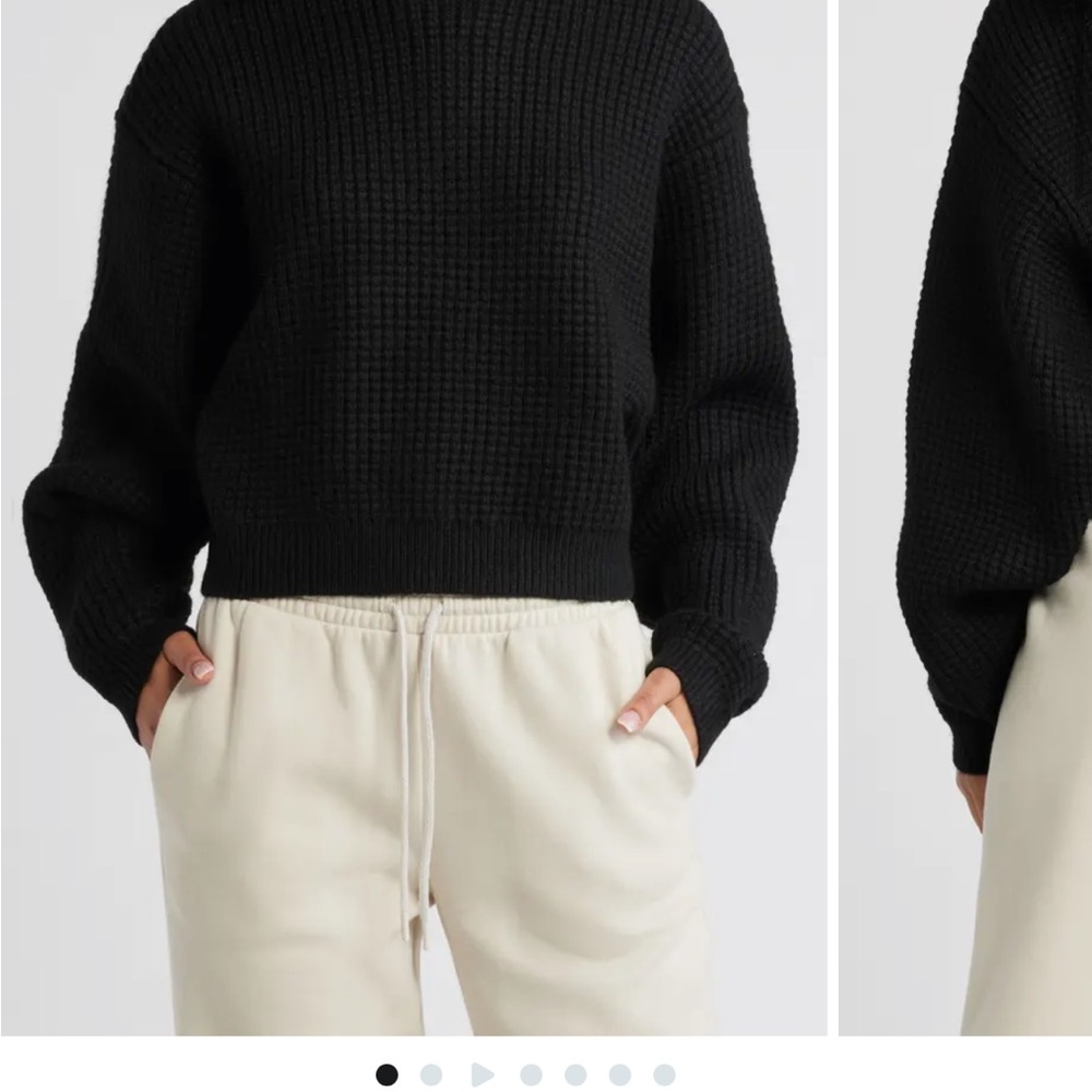 Fear of God Black Crew Neck Sweater